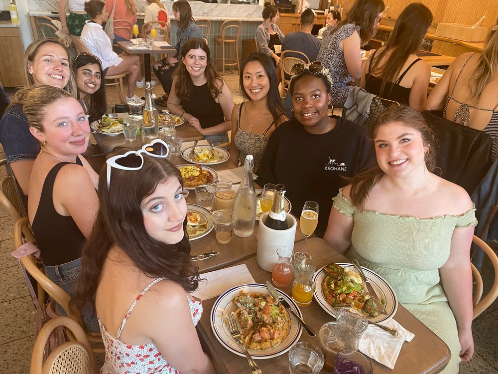 Picture of the social media team at Brunch